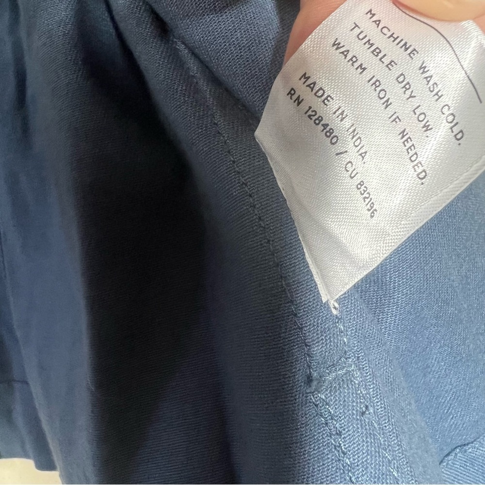 Pact Womens Twill Shadow Blue Organic Cotton Denim Jacket Size XS Casual - Picture 8 of 11